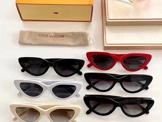 HypedEffect Louis Vuitton Cat Eye Sunglasses - Chic and Feminine with UV Protection