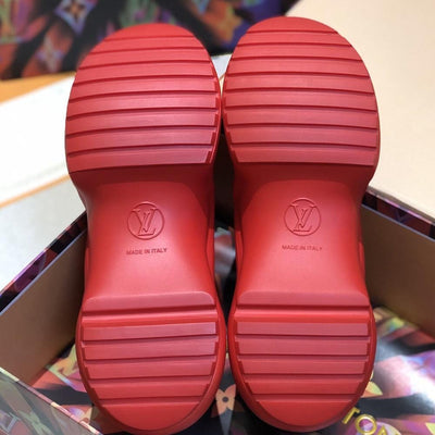 HypedEffect Louis Vuitton Futuristic Maroon Sneakers