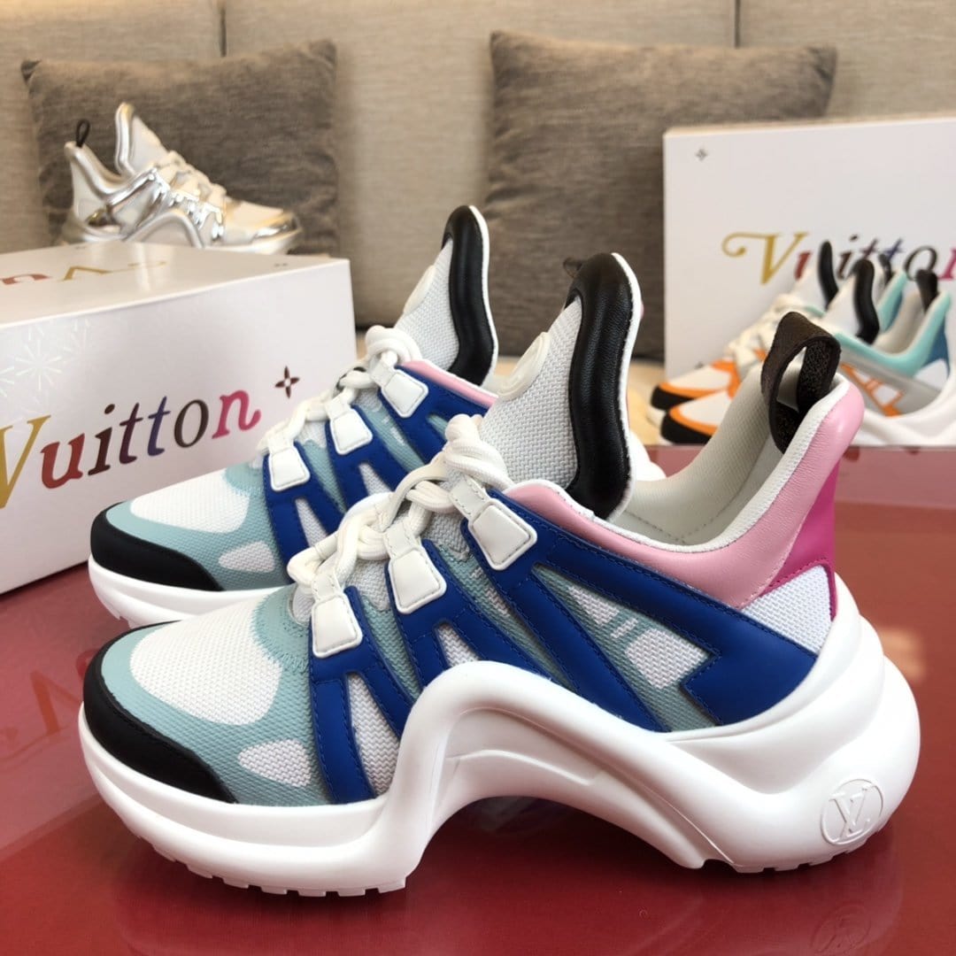HypedEffect Louis Vuitton Futuristic Multicolor Sneakers