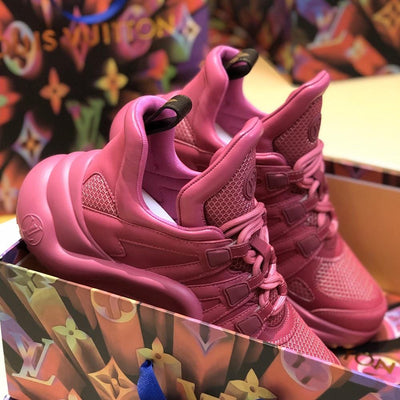 HypedEffect Louis Vuitton Futuristic Purple Sneakers for women | Female Sneakers