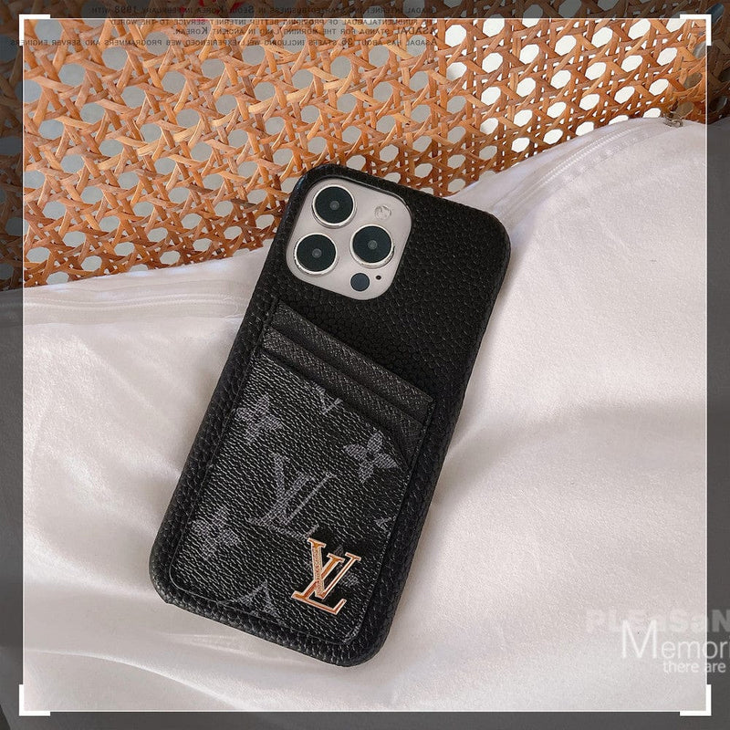 HypedEffect Louis Vuitton iPhone Cases with Extra Pouch | Card Holder iPhone Cover