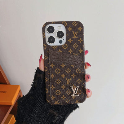 HypedEffect Louis Vuitton iPhone Cases with Extra Pouch - New Edition