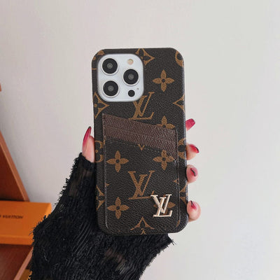 HypedEffect Louis Vuitton iPhone Cases with Extra Pouch - New Edition