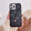 HypedEffect Louis Vuitton Leather Back Pocket Phone Case for iPhone 14