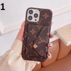 HypedEffect Louis Vuitton Leather Back Pocket Phone Case for iPhone 14