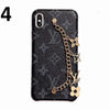 HypedEffect Louis Vuitton Leather Phone Cases With Straps for iPhone 14