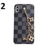 HypedEffect Louis Vuitton Leather Phone Cases With Straps for iPhone 14