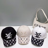 HypedEffect Louis Vuitton Monogram Cap with Carved LV Detail