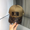 HypedEffect Louis Vuitton Premium Brown and Caramel Cap - Signature Design