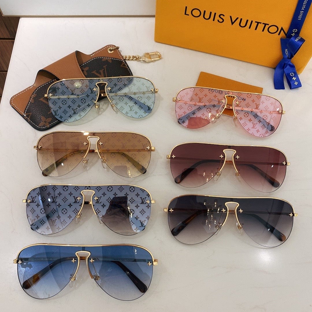 HypedEffect Louis Vuitton Refined Grease Mask Sunglasses For Women