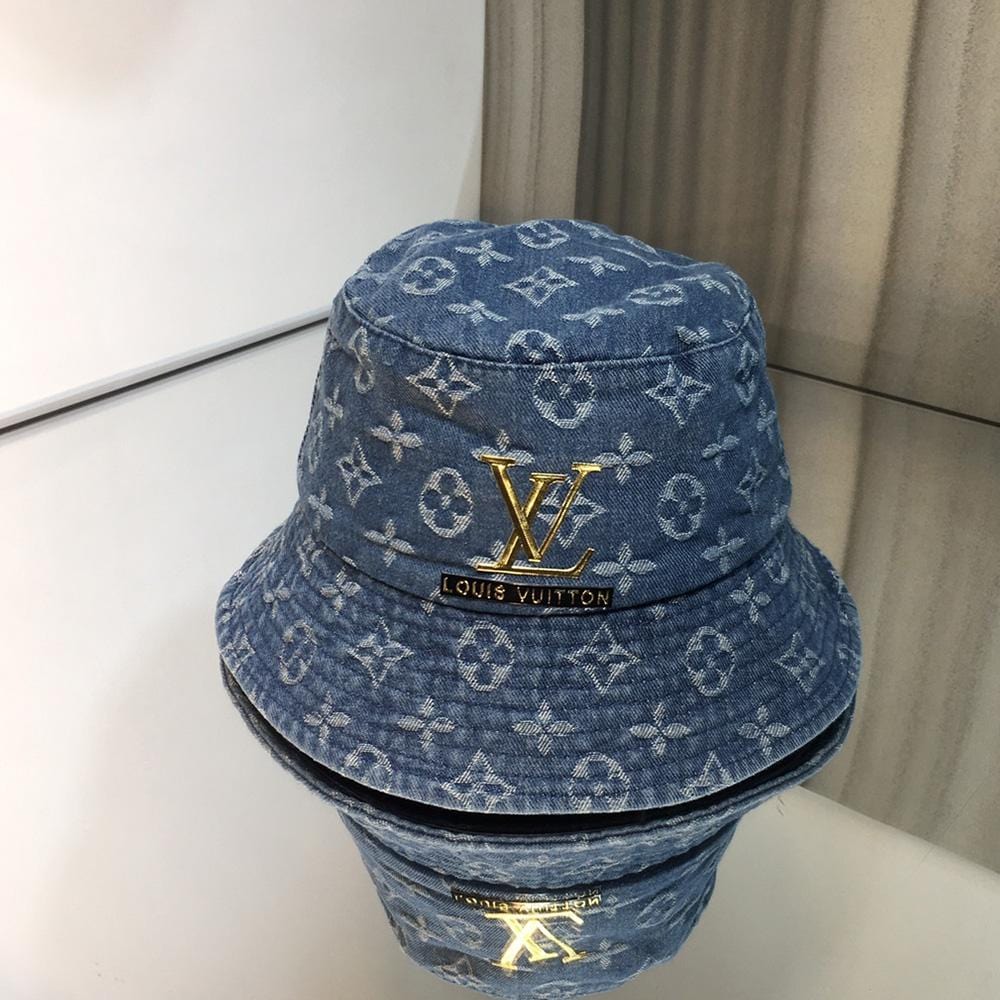 HypedEffect Louis Vuitton Space Denim Bucket Hat