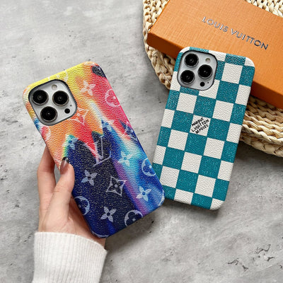 HypedEffect Louis Vuitton Vibrant Bleach Rainbow iPhone Cases