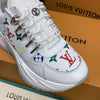 HypedEffect Louis Vuitton White High Top Kicks Sneakers