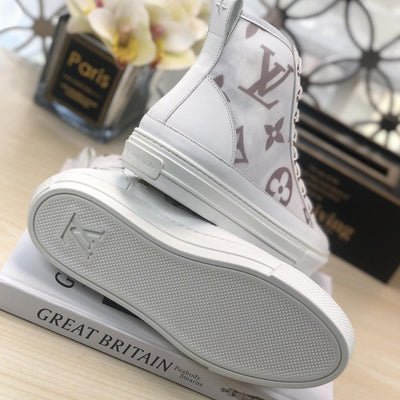HypedEffect Louis Vuitton White Luxury Converse Sneakers