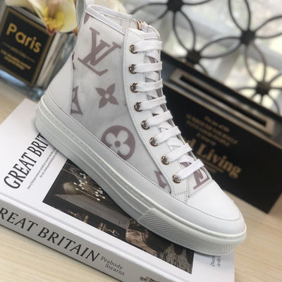 HypedEffect Louis Vuitton White Luxury Converse Sneakers