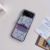 HypedEffect Louis Vuitton Z Flip/Z Fold Phone Case with Bubble Pattern and Strap Holder | Artistic Style
