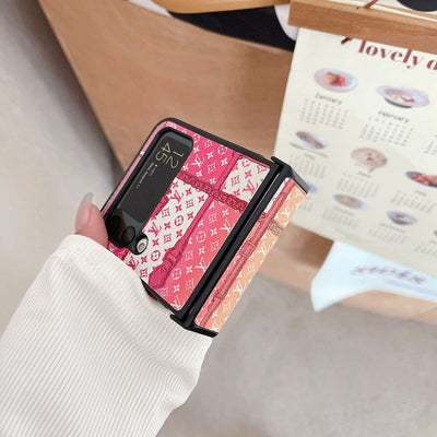 HypedEffect Louis Vuitton Z Flip/Z Fold Phone Cases with Strap Holder | Striking Luxurious Craftsmanship