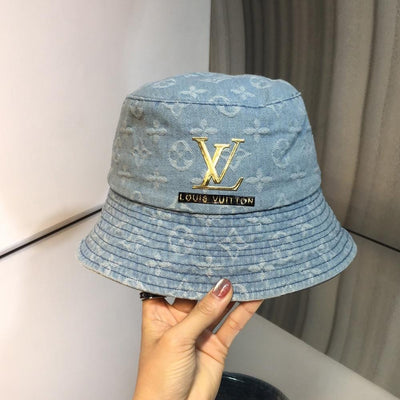 HypedEffect Luxurious Louis Vuitton Denim Bucket Hat