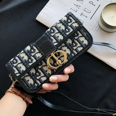 HypedEffect Luxury Christian Dior Phone Pouch Bags For Mobile Phones