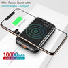 HypedEffect Mini Power Bank with Wireless Charger 10000mAh