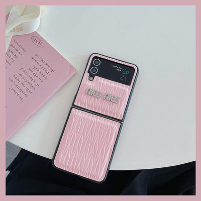 HypedEffect Miu Miu Z Flip/Z Fold Phone Cases | Glamorous Style