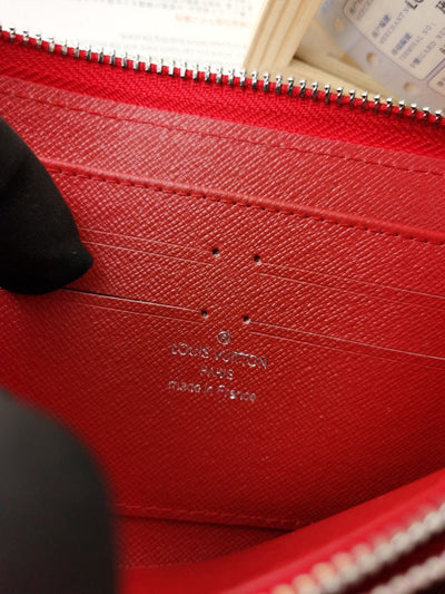 HypedEffect MultiColor Louis Vuitton Leather Zipper Wallet