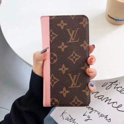 HypedEffect New Leather Louis Vuitton and Gucci Folio Cases for iPhone 15