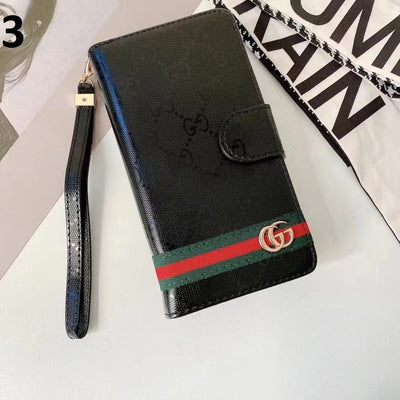 HypedEffect New Louis Vuitton And Gucci iPhone Folio Cases (Double Layer)