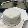 HypedEffect Prada Bucket Hat with Bow Deco Decor Contrast
