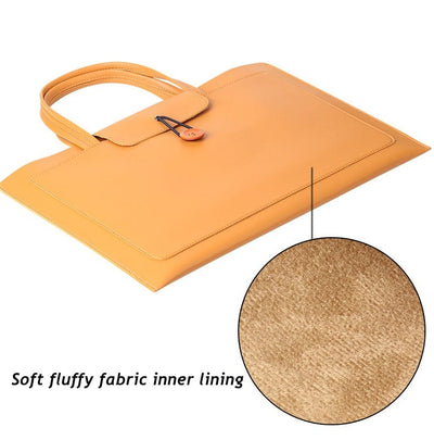 HypedEffect PU  Leather Sleeve Laptop Case For MacBook