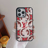 HypedEffect Red and Pink Louis Vuitton iPhone Cases - Perfect Fit for Various iPhone Models