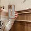 HypedEffect Sparkling YSL iPhone Cases Compatible with iPhone 11 to iPhone 15 Models