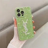 HypedEffect Stylish YSL iPhone Cases Compatible with iPhone 11 to iPhone 15 Models