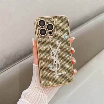 HypedEffect Stylish YSL iPhone Cases Compatible with iPhone 11 to iPhone 15 Models