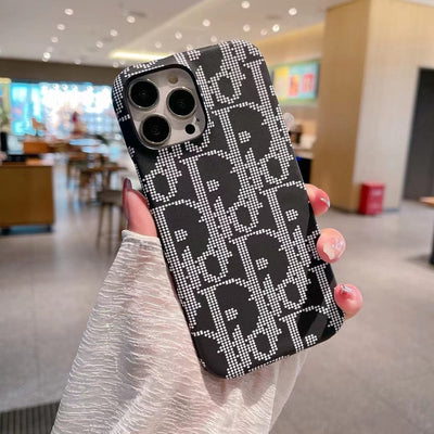 HypedEffects Black And White Dior Phone Cases for iPhone 14 Pro Max