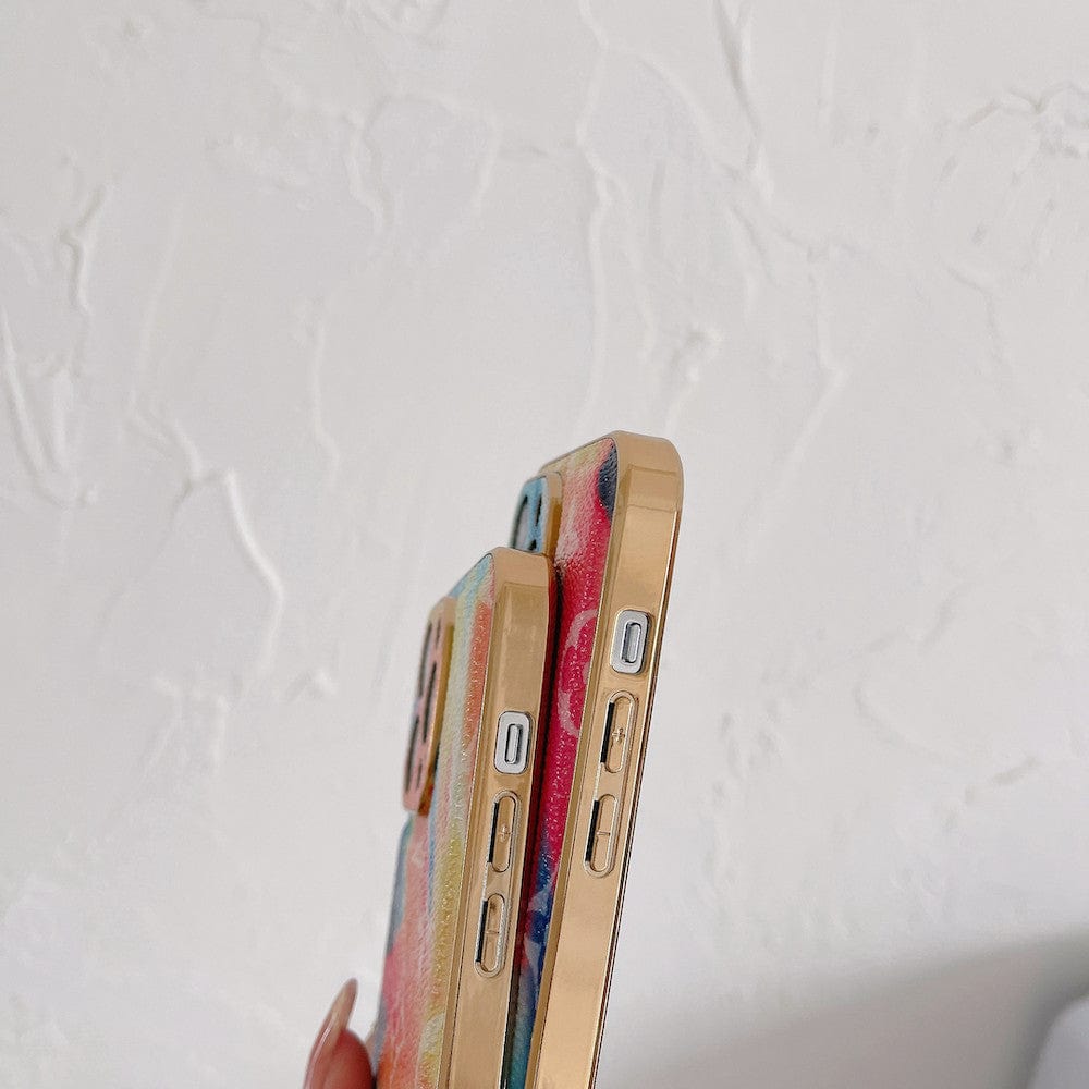 HypedEffects Bleach Rainbow louis vuitton Cases for iPhone 11, 12, 13, and 14 Pro Max