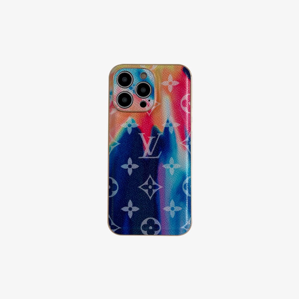 HypedEffects Bleach Rainbow louis vuitton Cases for iPhone 11, 12, 13, and 14 Pro Max