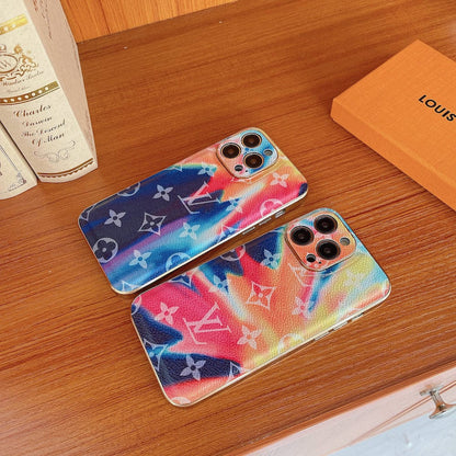 HypedEffects Bleach Rainbow louis vuitton Cases for iPhone 11, 12, 13, and 14 Pro Max
