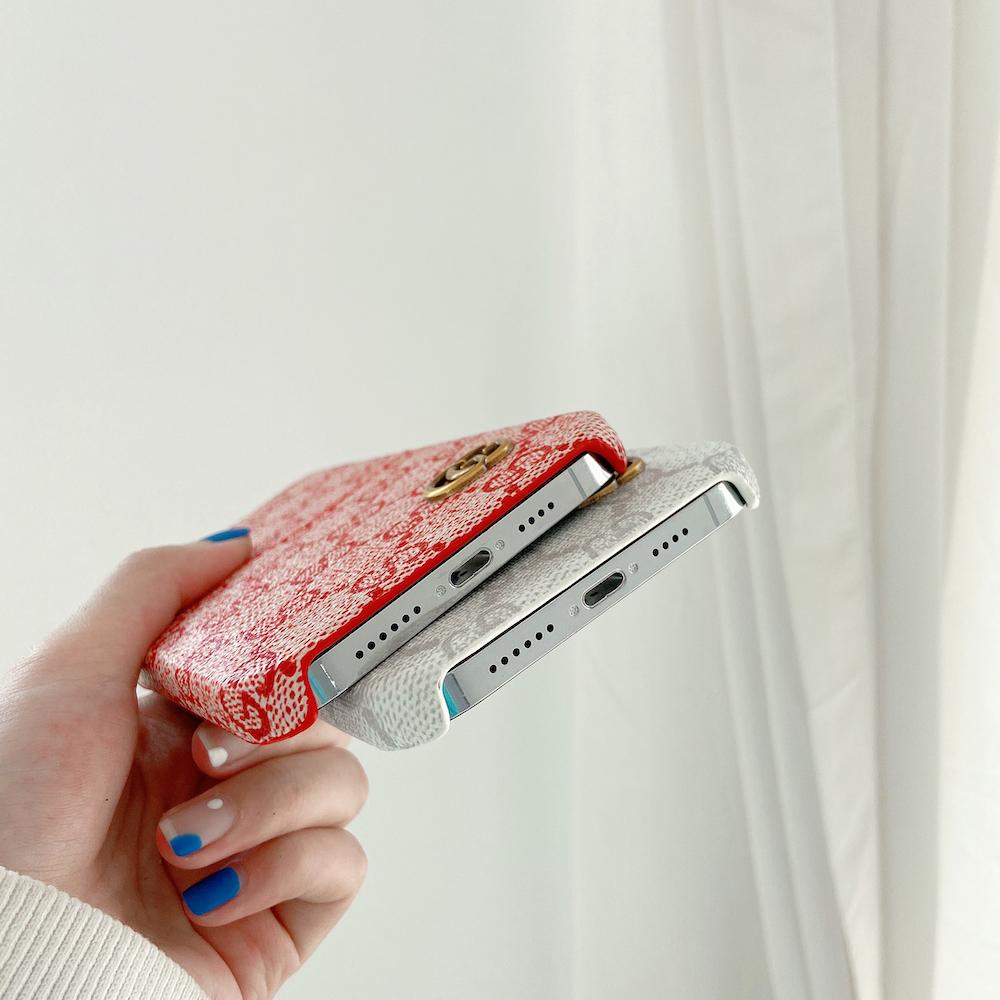 HypedEffects Card Holder louis vuitton And gucci iPhone 13 Cases