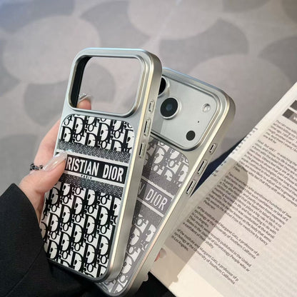 HypedEffects Christian Dior Inspired Luxury Phone Case for iPhone 14 to iPhone 17 Pro Max