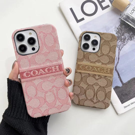 HypedEffects Coach Signature iPhone Case –Available for iPhone 11 to iPhone 16