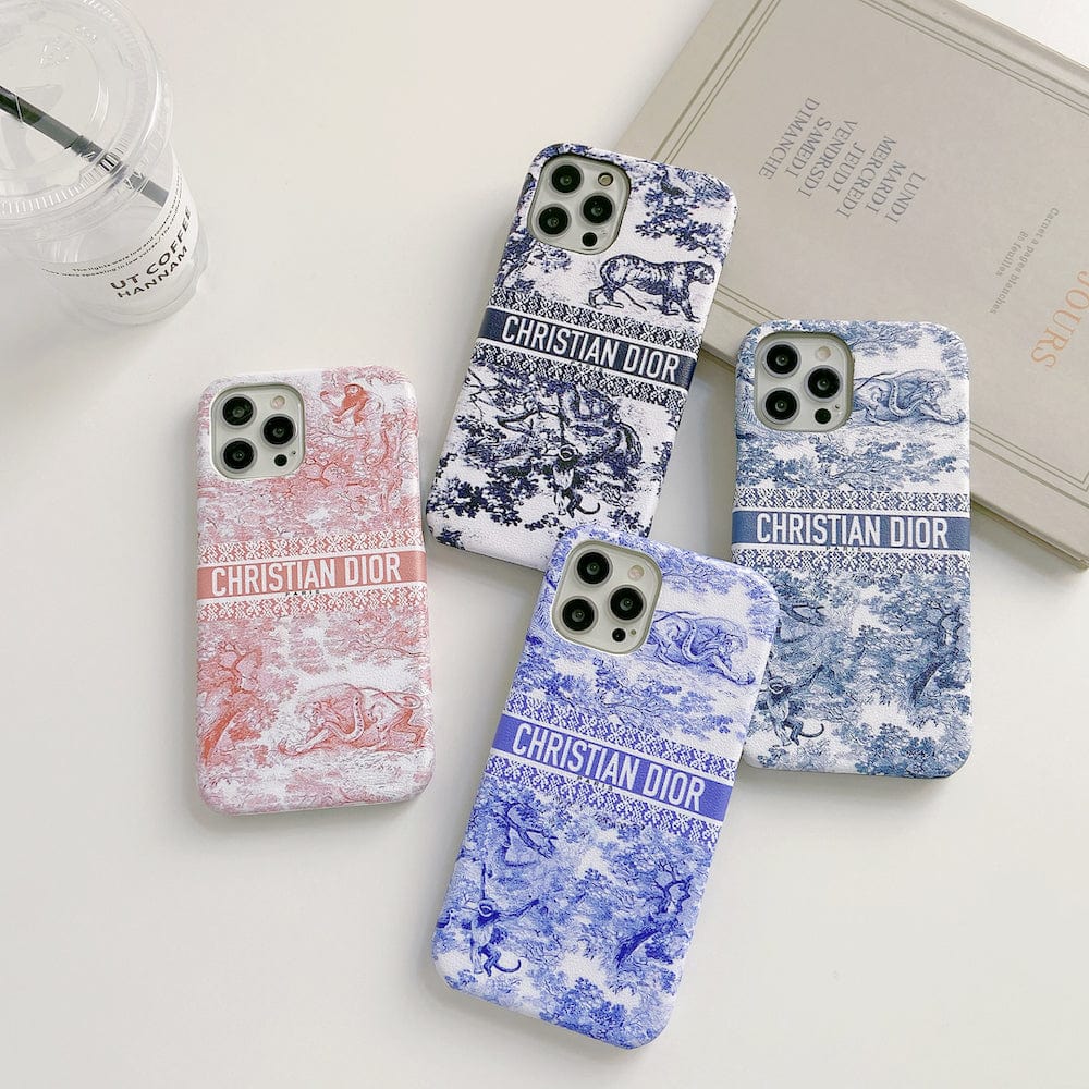HypedEffects Colorful Christian Dior iPhone Cases