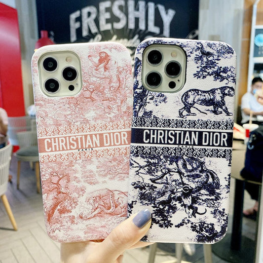 HypedEffects Colorful Christian Dior iPhone Cases