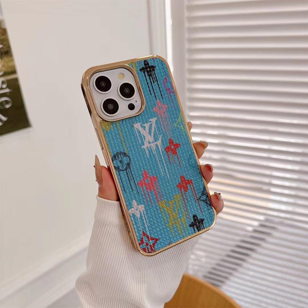 HypedEffects Colorful louis vuitton Phone Covers for iPhone 15 Pro Max