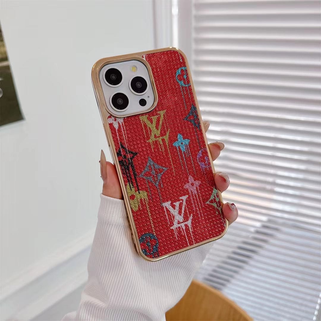 HypedEffects Colorful louis vuitton Phone Covers for iPhone 15 Pro Max