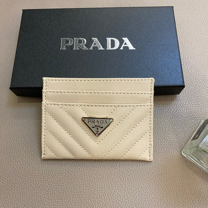 HypedEffects Colorful Prada Leather Card Holders Wallet