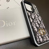 HypedEffects Dior Monogram iPhone Cases with Card Holder - Dual Design Collection