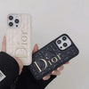 HypedEffects Dior Quilted Leather iPhone Cases with Embossed Logo