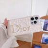 HypedEffects Dior Quilted Leather iPhone Cases with Embossed Logo