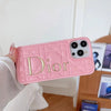 HypedEffects Dior Quilted Leather iPhone Cases with Embossed Logo